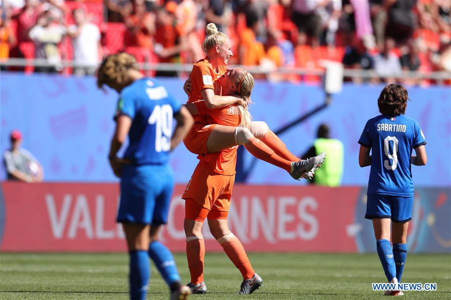 (SP)FRANCE-VALENCIENNES-SOCCER-FIFA WOMEN'S WORLD CUP-QUARTERFINAL-ITA VS NED