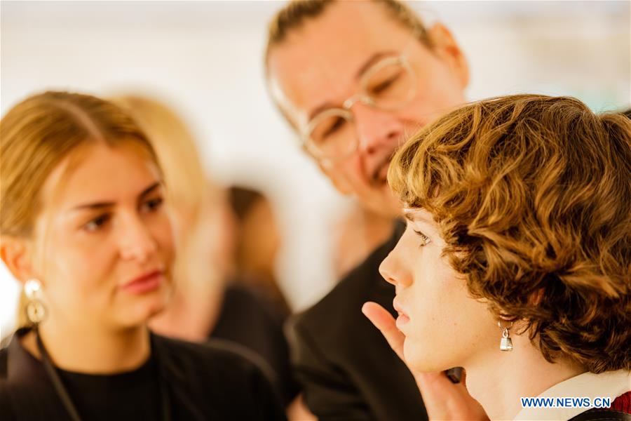 GERMANY-BERLIN-FASHION WEEK-BACKSTAGE