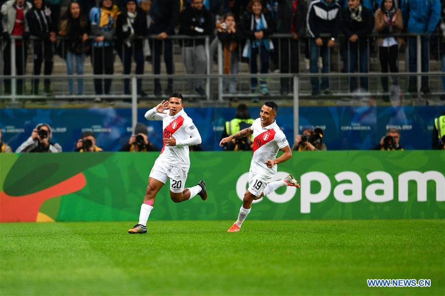 (SP)BRAZIL-PORTO ALEGRE-SOCCER-COPA AMERICA 2019-CHILE VS PERU