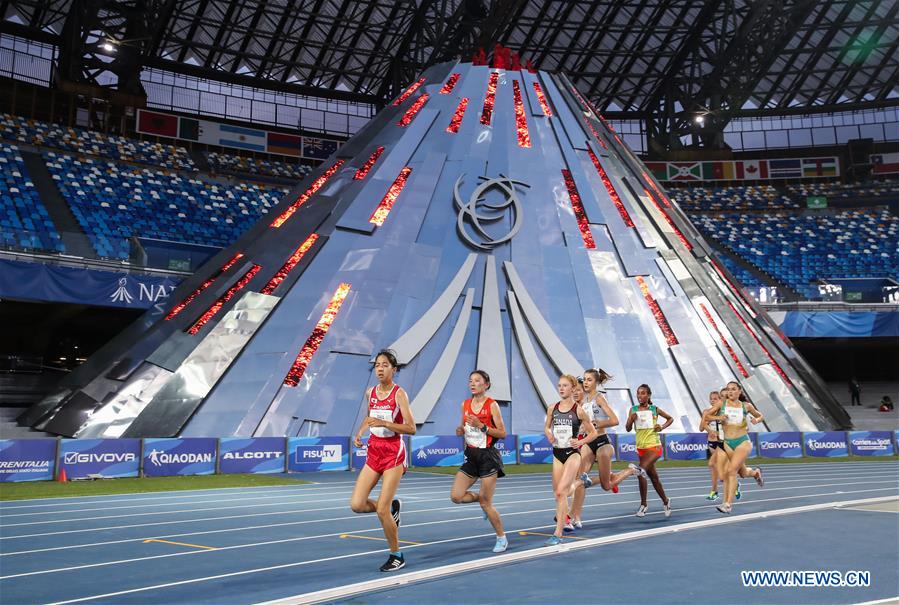 (SP)ITALY-NAPLES-SUMMER UNIVERSIADE 2019-ATHLETICS-WOMEN'S 10000M