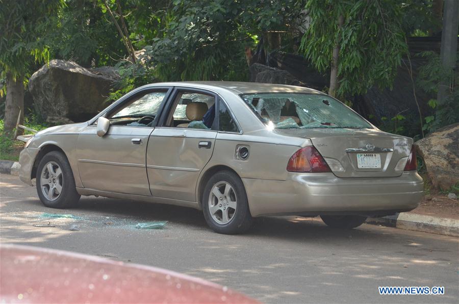 NIGERIA-ABUJA-PROTEST-VIOLENCE