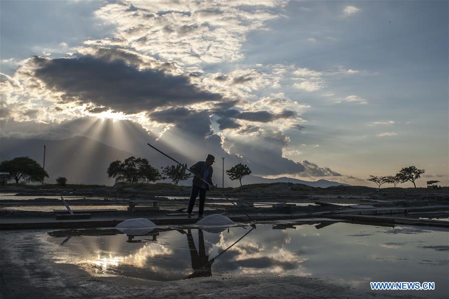 INDONESIA-PALU-SALT HARVEST