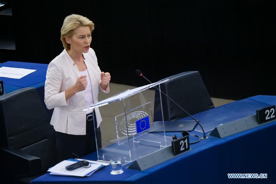 FRANCE-STRASBOURG-EU NOMINEE-VON DER LEYEN