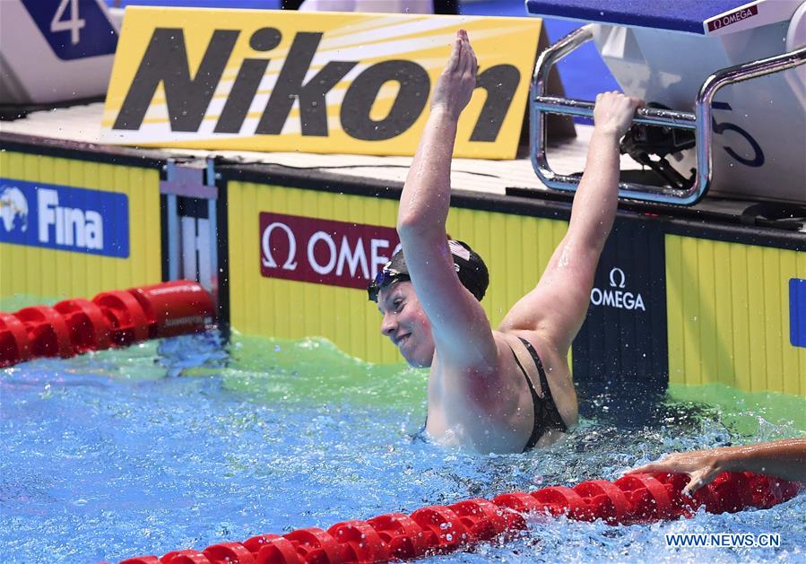 (SP)SOUTH KOREA-GWANGJU-FINA WORLD CHAMPIONSHIPS-SWIMMING-DAY 3