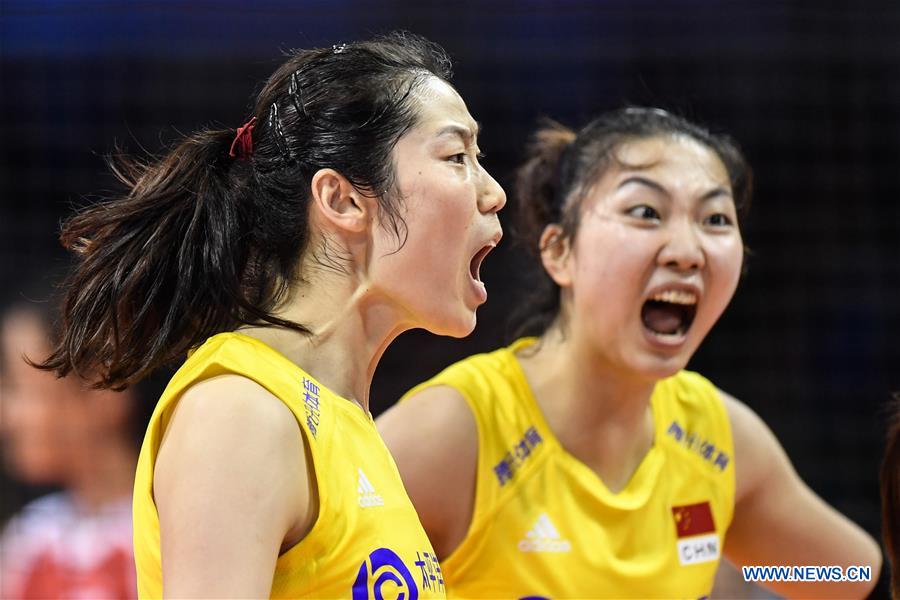 (SP)CHINA-NINGBO-FIVB-TOKYO VOLLEYBALL QUALIFICATION-CHINA-TURKEY(CN)