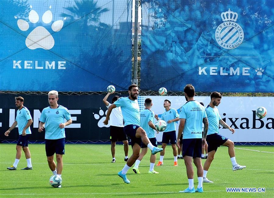 (SP)SPAIN-BARCELONA-RCD ESPANYOL TRAINING SESSION