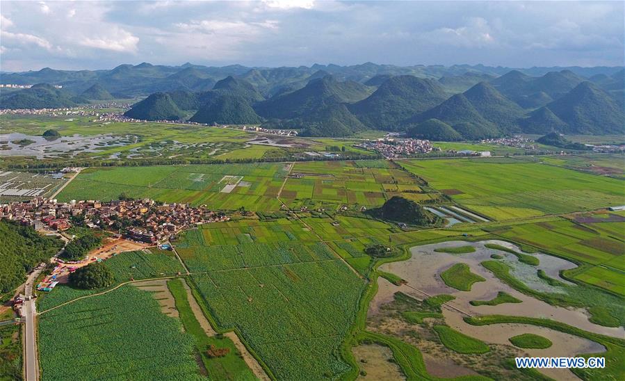 CHINA-YUNNAN-QIUBEI-PUZHEHEI NATIONAL WETLAND PARK-SCENERY (CN)