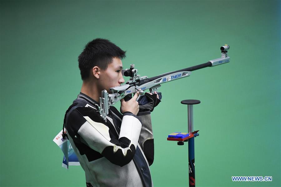 (SP)CHINA-TAIYUAN-2ND YOUTH GAMES-SHOOTING-MEN'S 50M RIFLE 3 POSITIONS(CN)