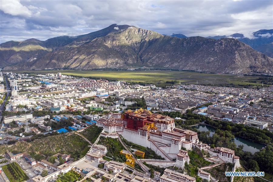 (InTibet)CHINA-TIBET-LHASA-AERIAL VIEW (CN)