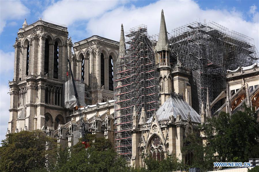 FRANCE-PARIS-NOTRE DAME CATHEDRAL-REPAIRS