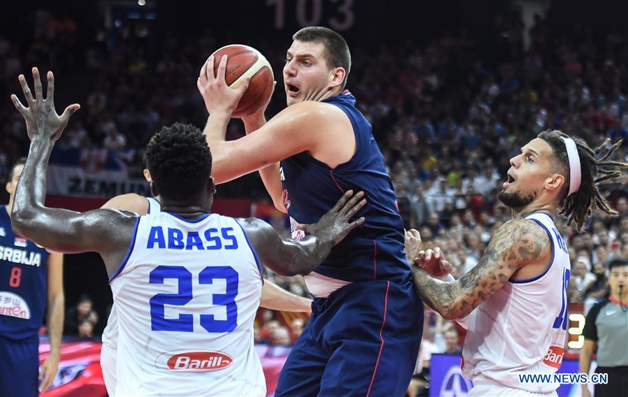 (SP)CHINA-FOSHAN-BASKETBALL-FIBA WORLD CUP-GROUP D- ITALY VS SERBIA (CN)