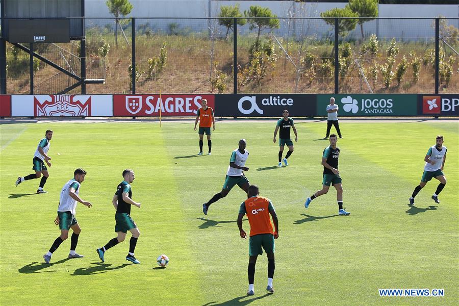 (SP)PORTUGAL-LISBON-FOOTBALL-TRAINING