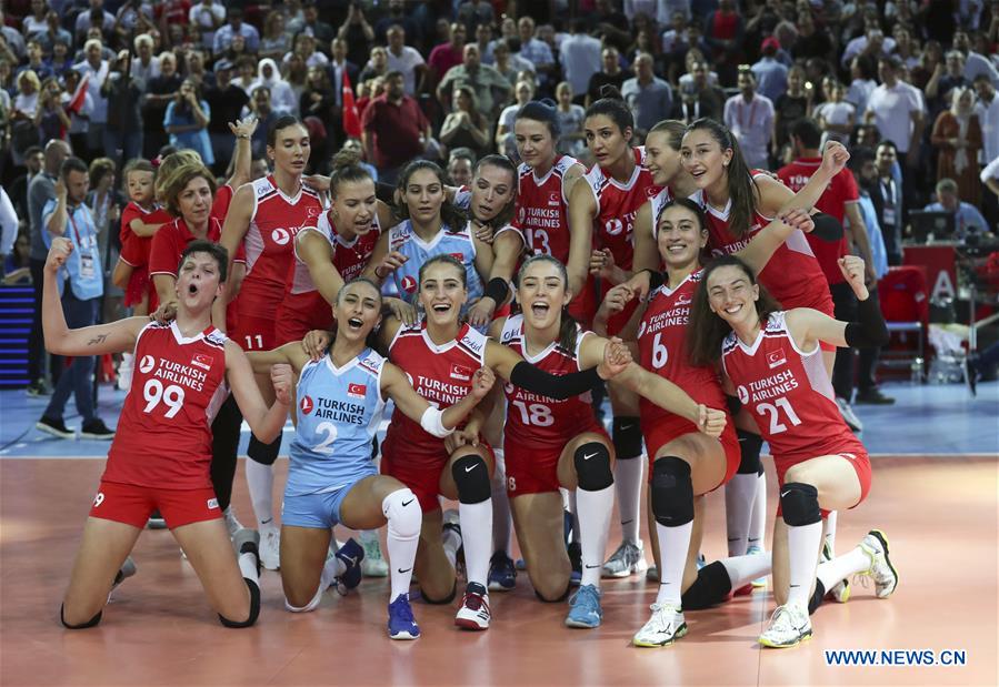 (SP)TURKEY-ANKARA-EUROPEAN WOMEN'S VOLLEYBALL CHAMPIONSHIP