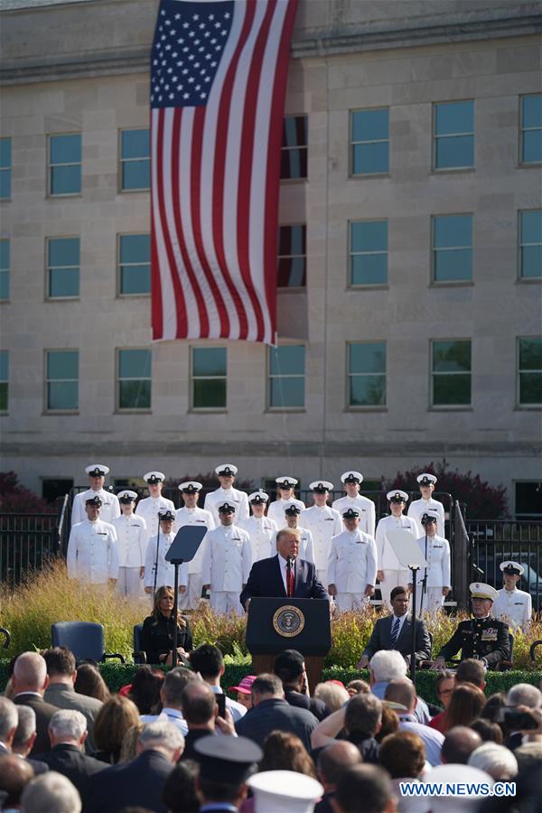 U.S.-ARLINGTON-PENTAGON-9/11 ANNIVERSARY