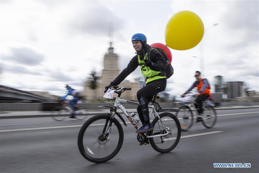 RUSSIA-MOSCOW-CYCLING FESTIVAL