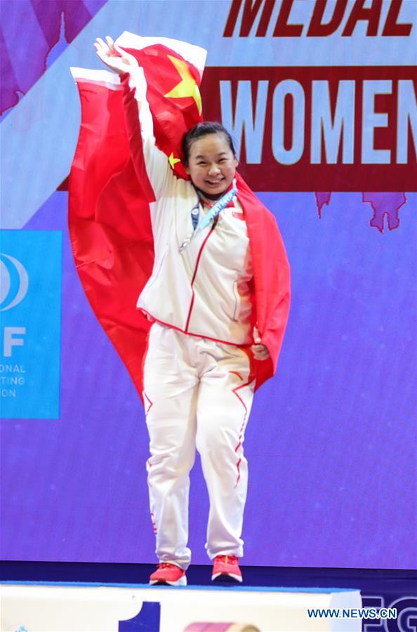 (SP)THAILAND-PATTAYA-WEIGHTLIFTING CHAMPIONSHIPS-WOMEN'S 76KG