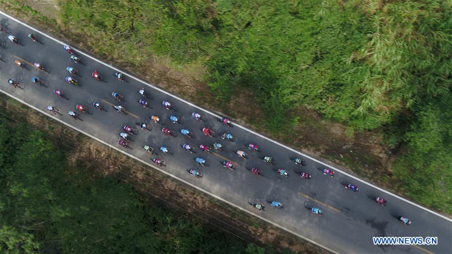 (SP)CHINA-YICHUN-CYCLING-10TH TOUR OF POYANG LAKE