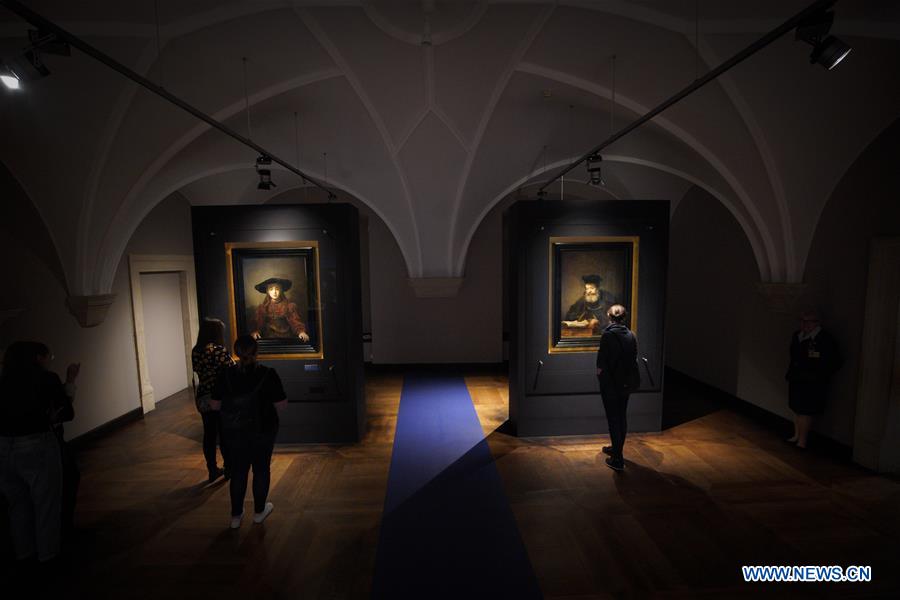 POLAND-WARSAW-REMBRANDT EXHIBITION