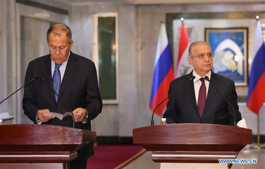 IRAQ-BAGHDAD-RUSSIA-FM-VISIT