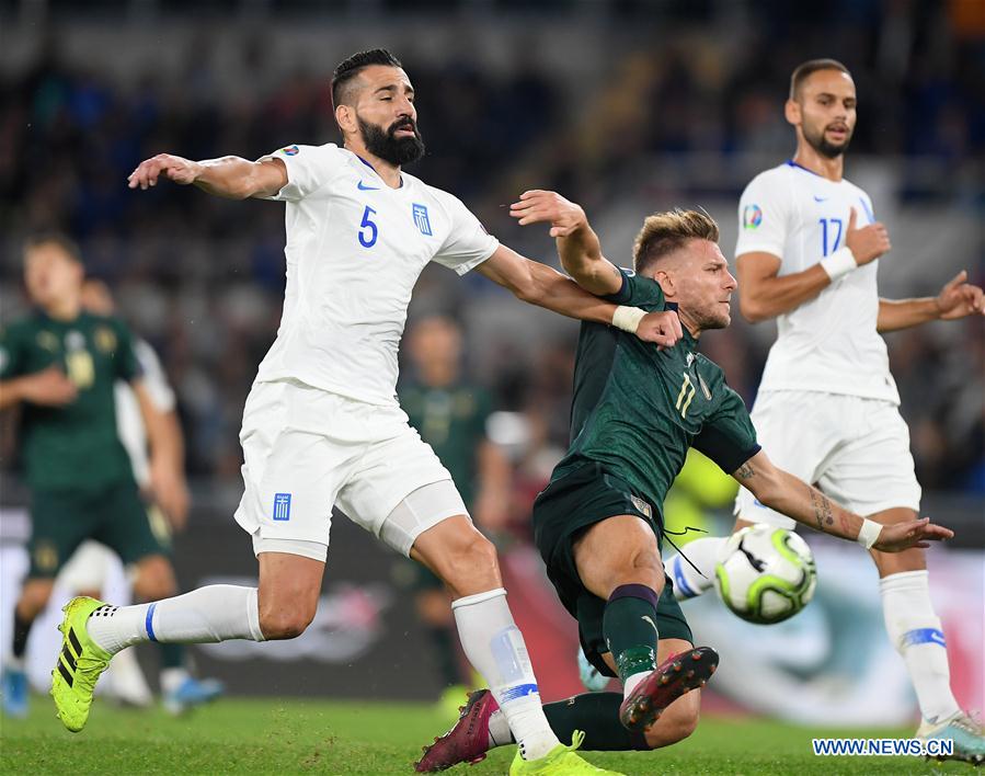 (SP)ITALY-SOCCER-EURO 2020 QUALIFIER-ITALY VS GREECE