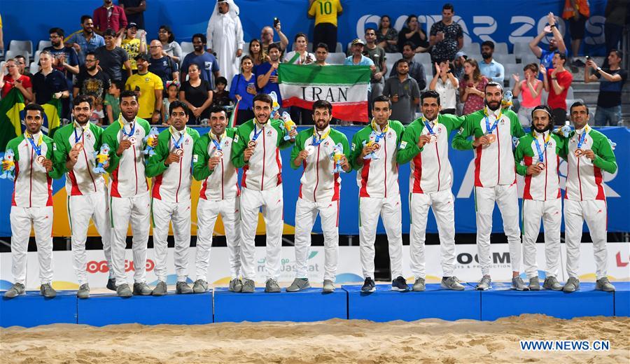 (SP)QATAR-DOHA-WORLD BEACH GAMES-BEACH SOCCER