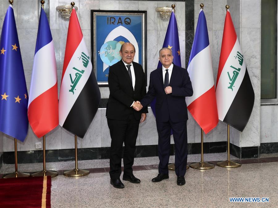 IRAQ-BAGHDAD-FRENCH FM-VISIT