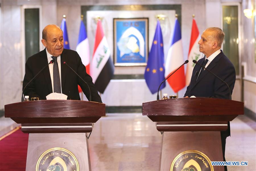 IRAQ-BAGHDAD-FRENCH FM-VISIT