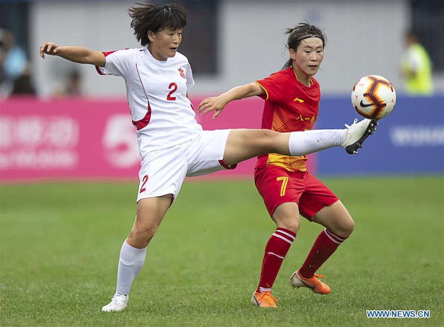 (SP)CHINA-WUHAN-7TH MILITARY WORLD GAMES-FOOTBALL