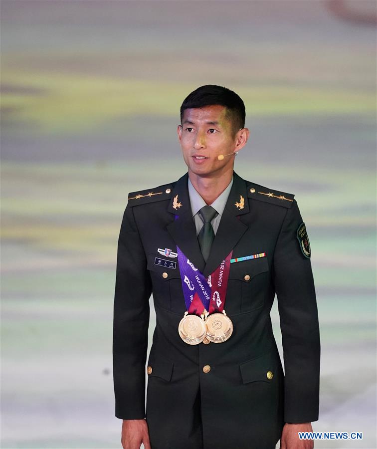 (SP)CHINA-WUHAN-7TH MILITARY WORLD GAMES-CLOSING CEREMONY