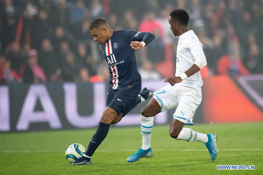 (SP)FRANCE-PARIS-SOCCER-LIGUE 1-PARIS SAINT-GERMAIN VS MARSEILLE