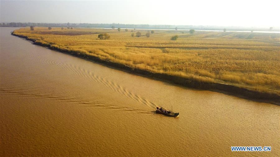 CHINA-INNER MONGOLIA-TOGTOH-YELLOW RIVER-SCENERY (CN)