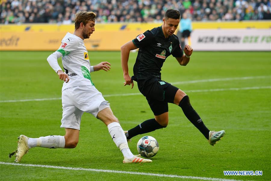 (SP)GERMANY-MONCHENGLADBACH-SOCCER-BUNDESLIGA-MONCHENGLADBACH VS BREMEN