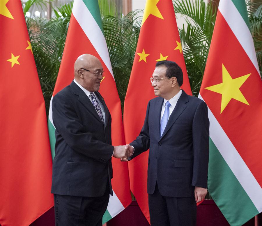 CHINA-BEIJING-LI KEQIANG-SURINAME-MEETING (CN)