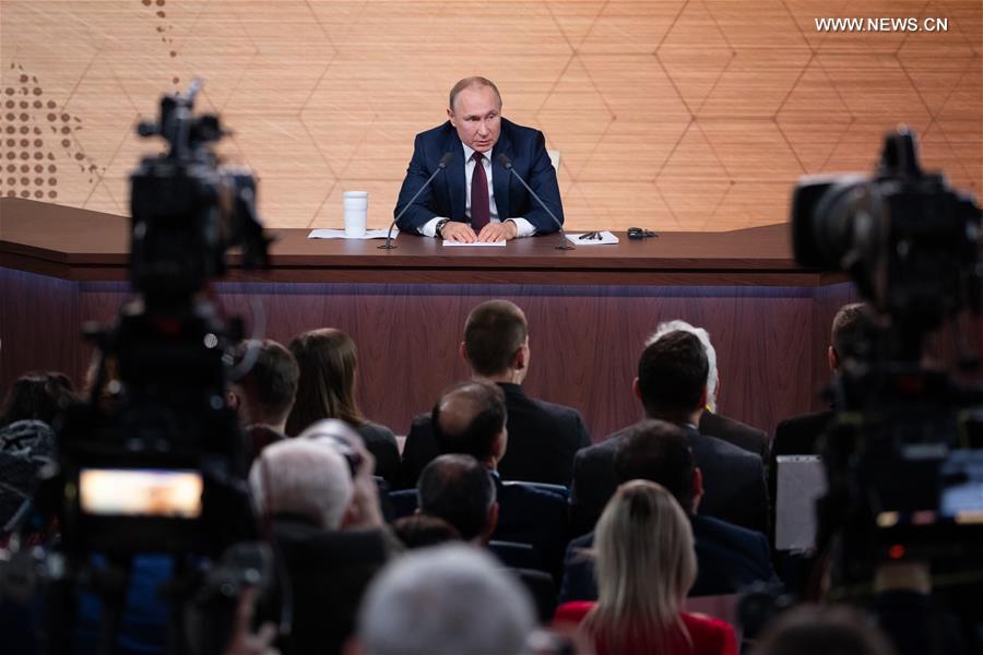 RUSSIA-MOSCOW-PUTIN-PRESS CONFERENCE