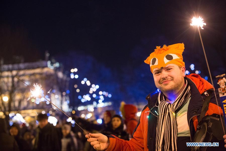 RUSSIA-ST. PETERSBURG-NEW YEAR-CELEBRATION