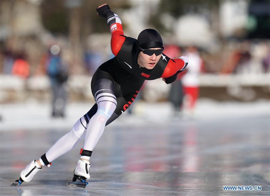 (SP)SWITZERLAND-ST. MORITZ-WINTER YOG-SPEED SKATING