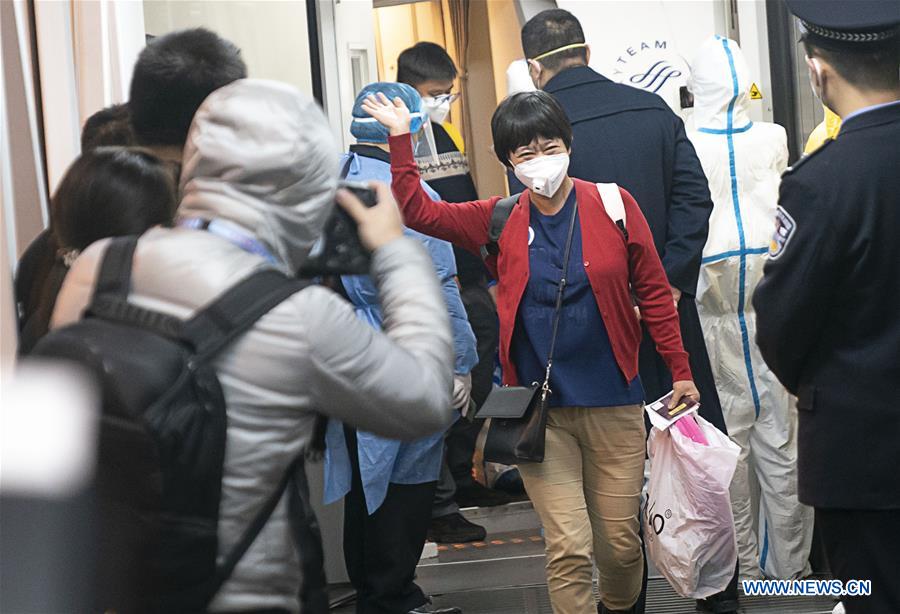 CHINA-HUBEI-WUHAN-STRANDED RESIDENTS-ARRIVAL (CN)