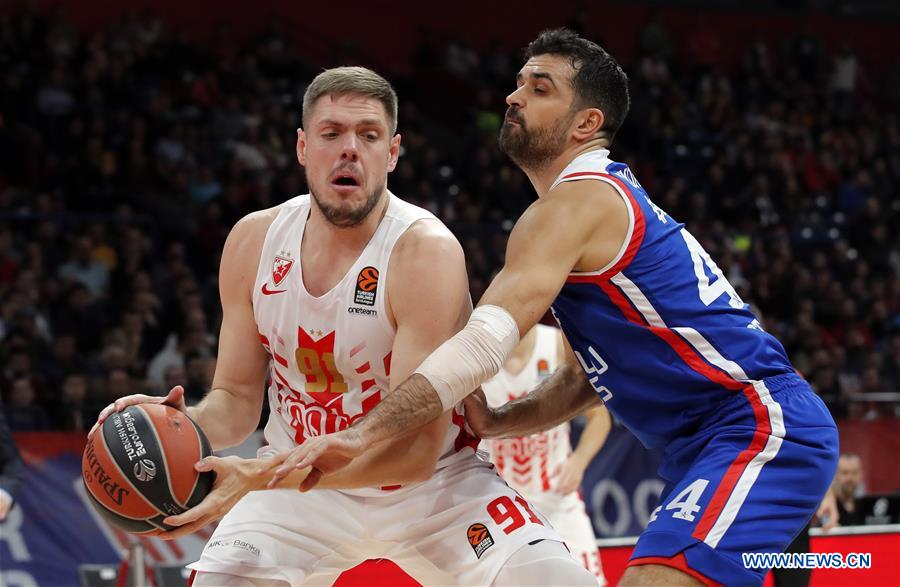 (SP)SERBIA-BELGRADE-EUROLEAGUE-BASKETBALL-CRVENA ZVEZDA VS EFES