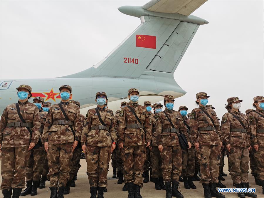 CHINA-MILITARY MEDICAL STAFF-HUBEI-AID  (CN)