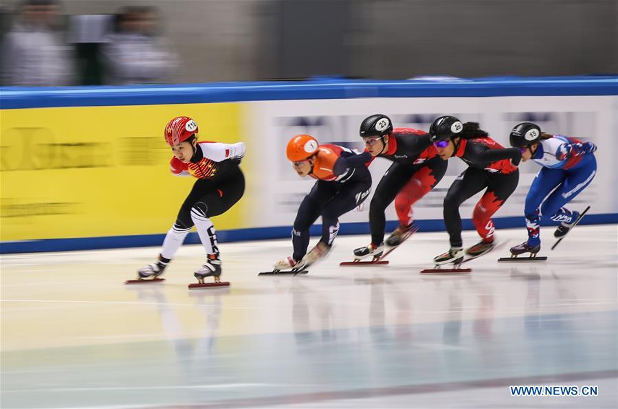 (SP)GERMANY-DRESDEN-ISU WORLD CUP