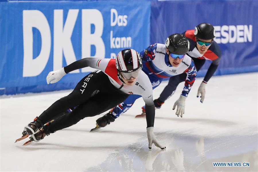 (SP)GERMANY-DRESDEN-ISU WORLD CUP