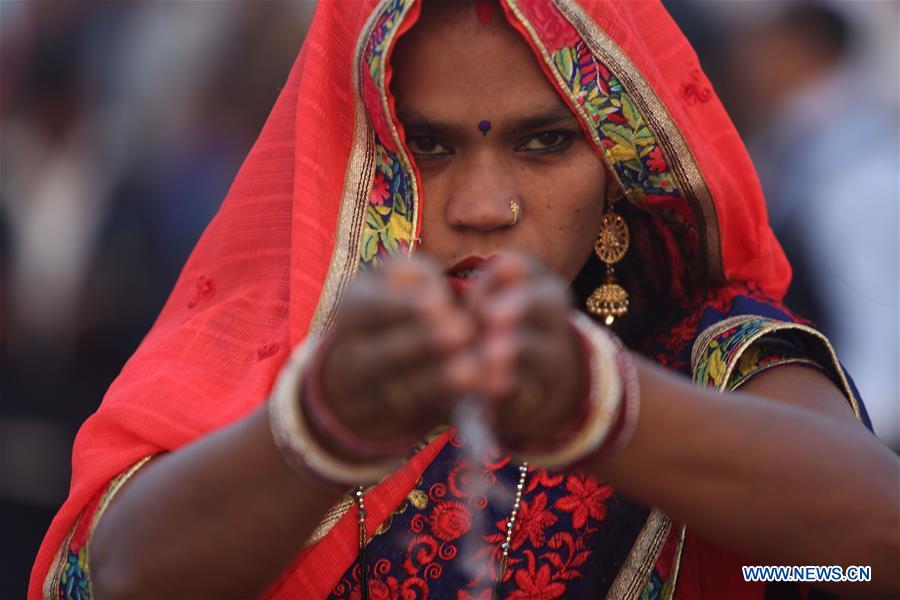 NEPAL-CHITWAN-CHHATH FESTIVAL