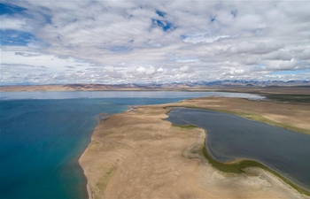 Beautiful scenery of Nam Co Lake in China's Tibet