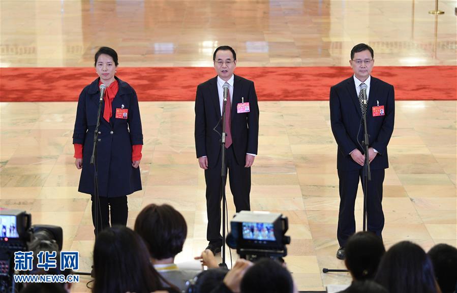 （十九大·党代表通道）（13）采访党代表