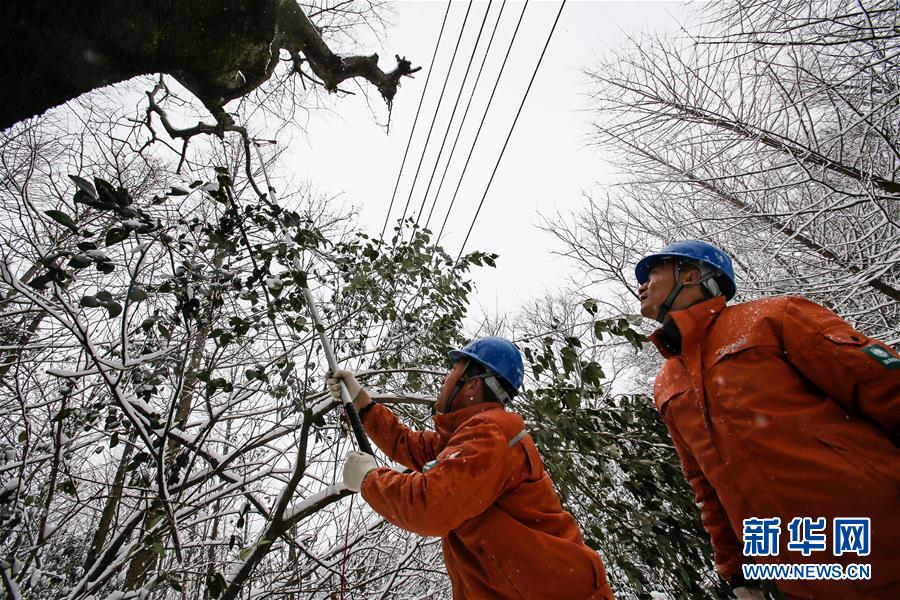 （新华全媒头条）（8）雨雪冰冻中，他们奋力前行——基层党员干群抗击冰雪灾害纪实