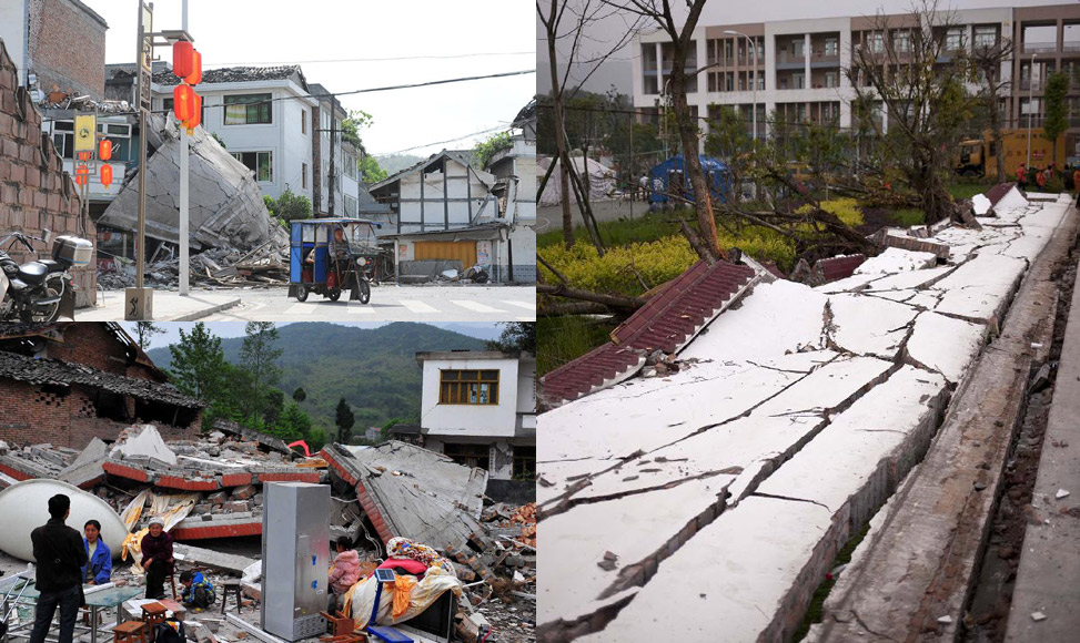 地震重灾区直击