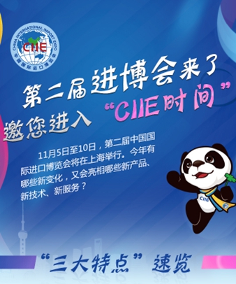 第二届进博会来了 邀您进入“CIIE时间”